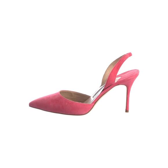 ❤️Manolo Blahnik Carolyne Suede Slingback Pumps❤️